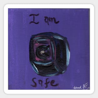 I Am Safe Sticker